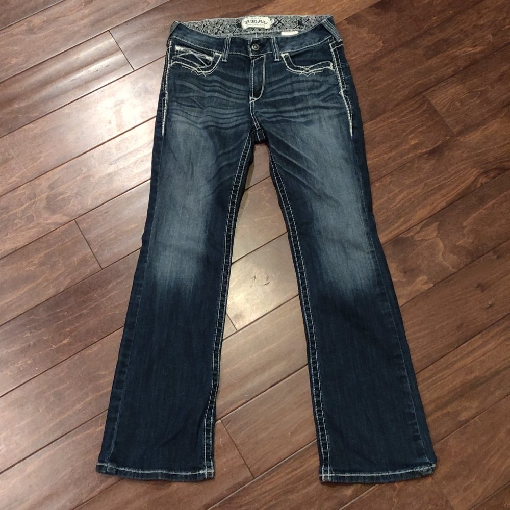 Ariat Real Denim Mid Rise Boot Cut Women's SIZE 31S